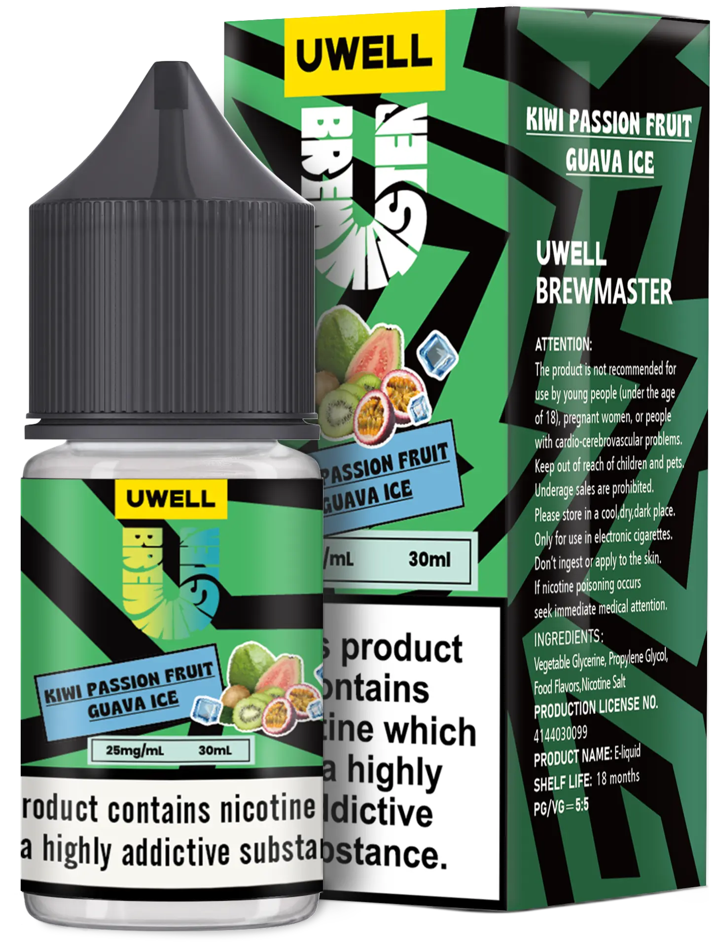 سالت انبه پشن فروت گواوا یوول UWELL MANGO PASSION FRUIT GUAVA