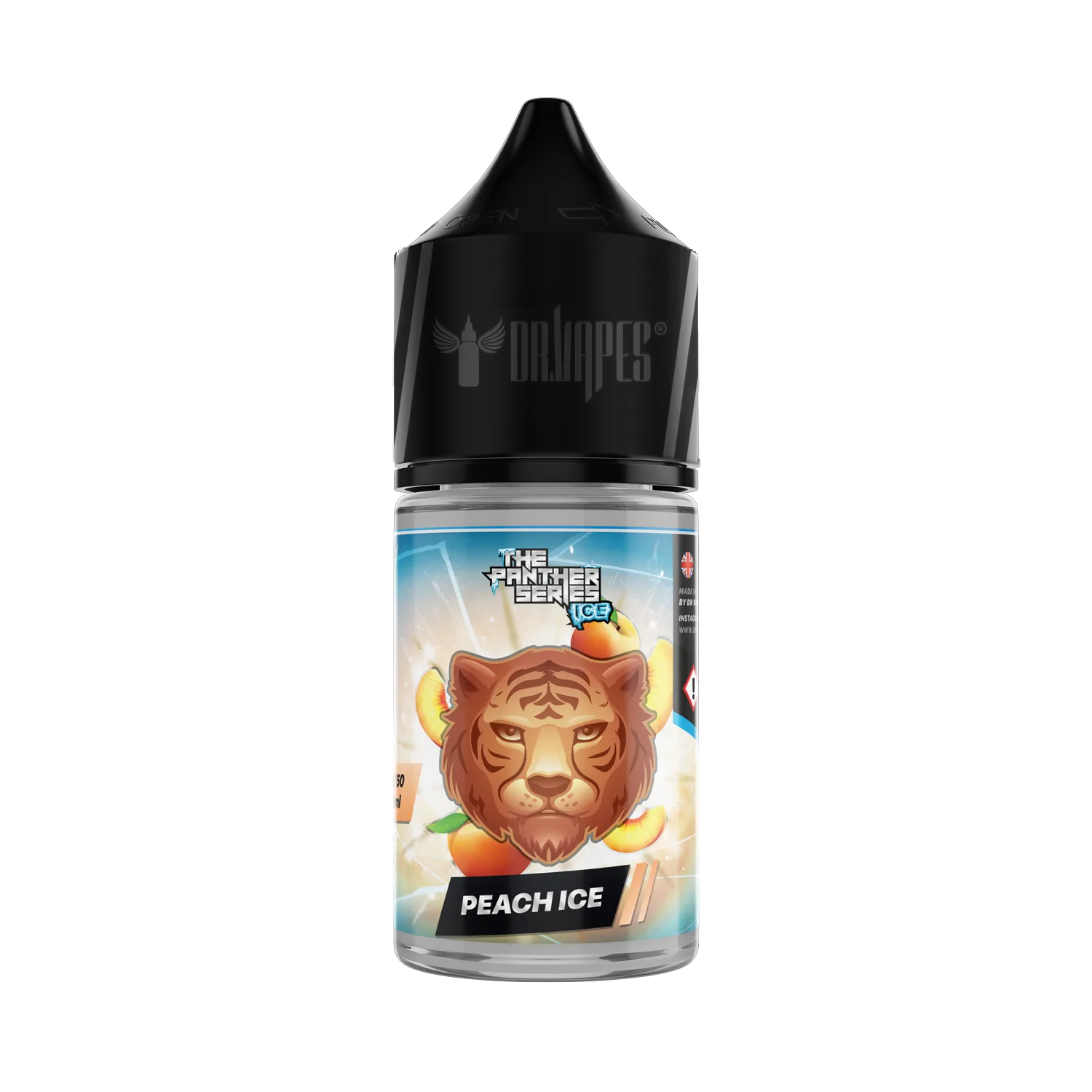 سالت دکترویپ هلو یخ DRVAPE peach ICE SALT