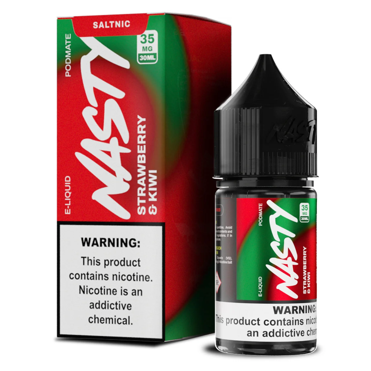 سالت توت‌فرنگی کیوی نستی (30میل) NASTY PODMATE STRAWBERRY KIWI