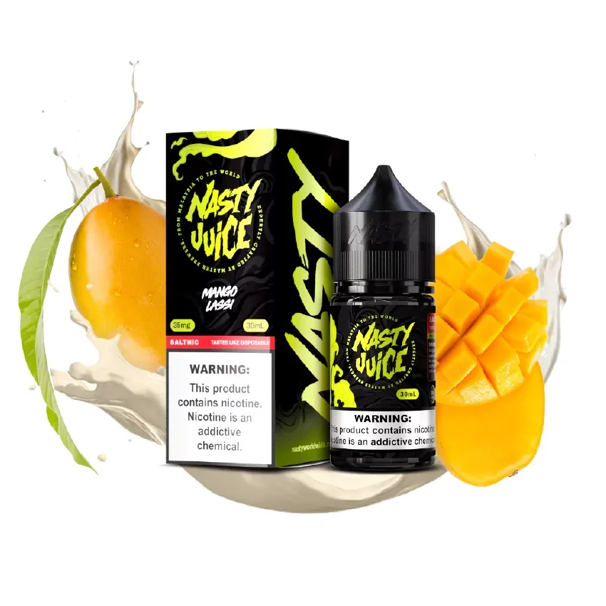 سالت شیر انبه نستی (30میل) NASTY SMOOTH MANGO LASSI