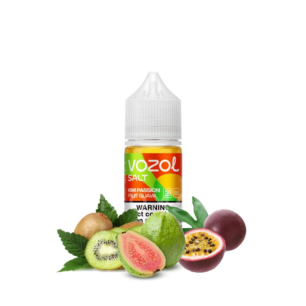 سالت کیوی پشن فروت گواوا وزول (30میل) VOZOL KIWI PASSION FRUIT GUAVA
