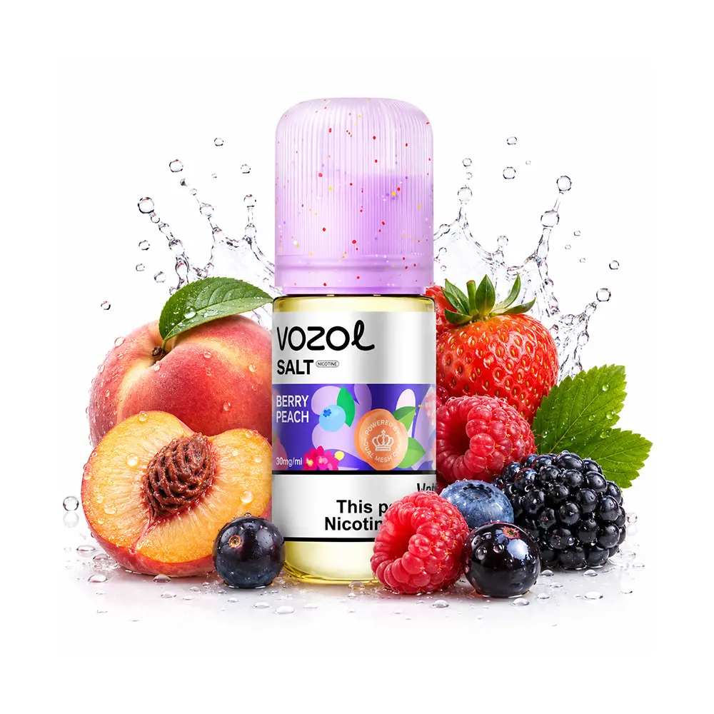 سالت بلوبری تمشک شاتوت هلو وزول (30میل) VOZOL BERRY PEACH