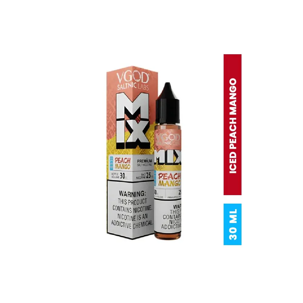 سالت هلو انبه یخ ویگاد (30 میل) VGOD MIX PEACH MANGO ICED