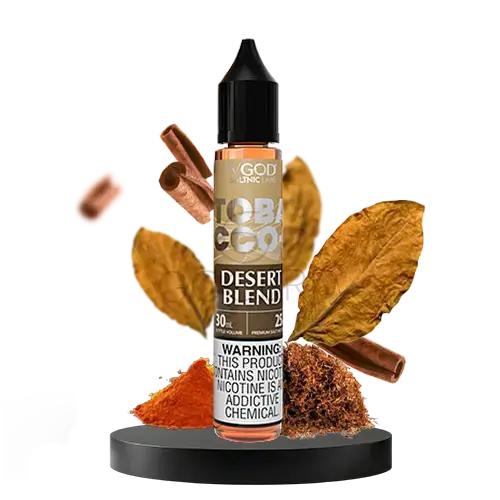 سالت تنباکو خشک ادویه ویگاد (30میل) VGOD TOBACCO PLUS DESERT BLEND