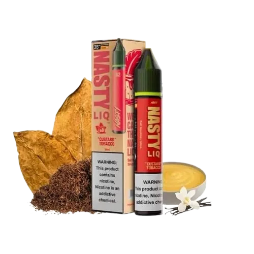 سالت نستی کاستارد توباکو NASTY CASTARD TOBACCO