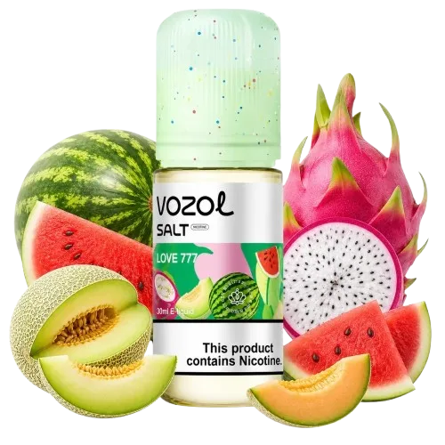 سالت هندوانه ملون پشن فروت وزول (30میل) VOZOL LOVE 777