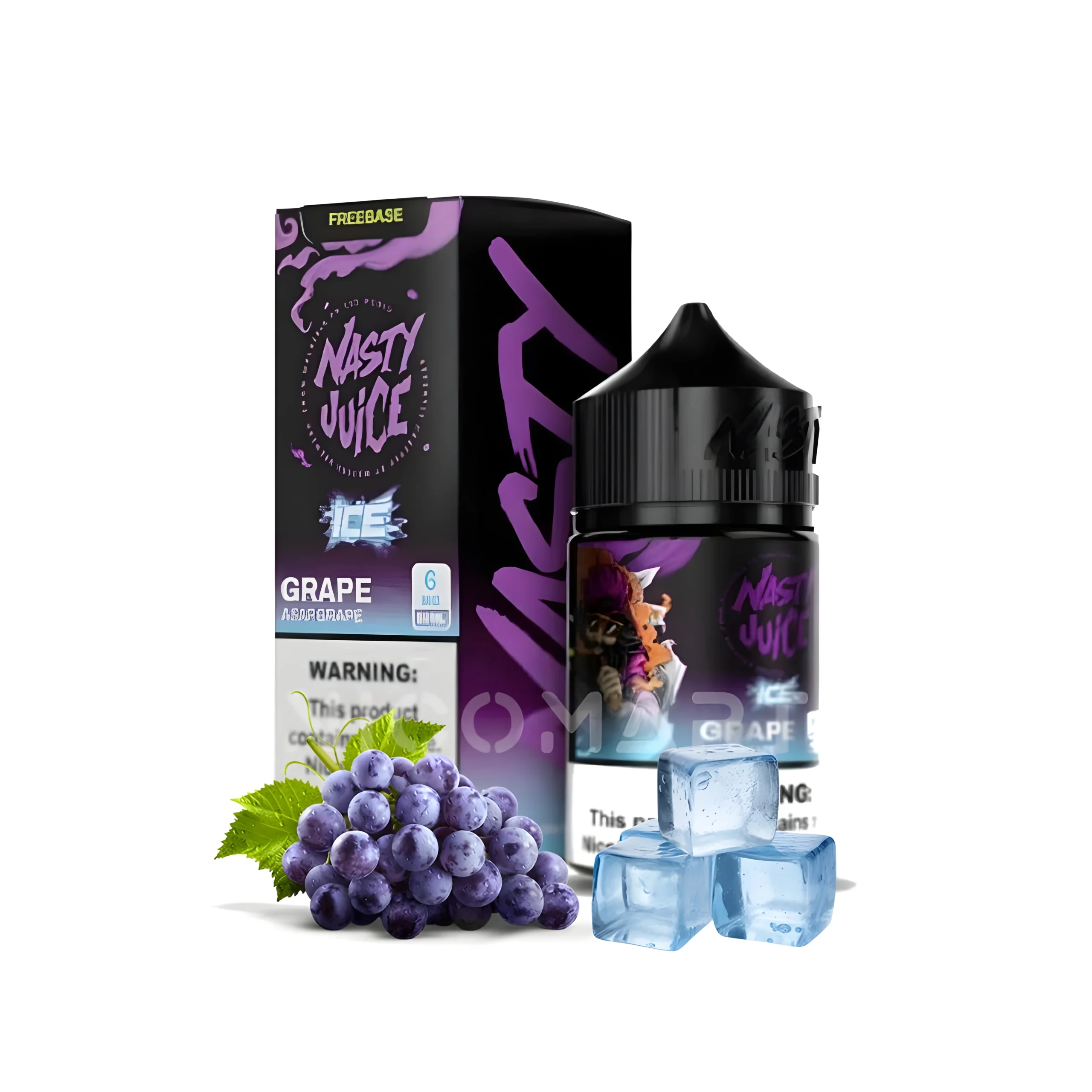 جویس انگور بلوبری یخ نستی (60 میل) NASTY ASAP GRAPE ICE